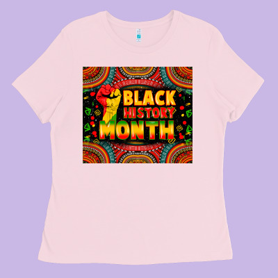 Black History Month Ladies Tee Designed By Zillion Design Studio