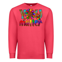 Cardinal LGBTQ+ you matter with leopard Premium Sweatshirt - NancyCooperArtShop