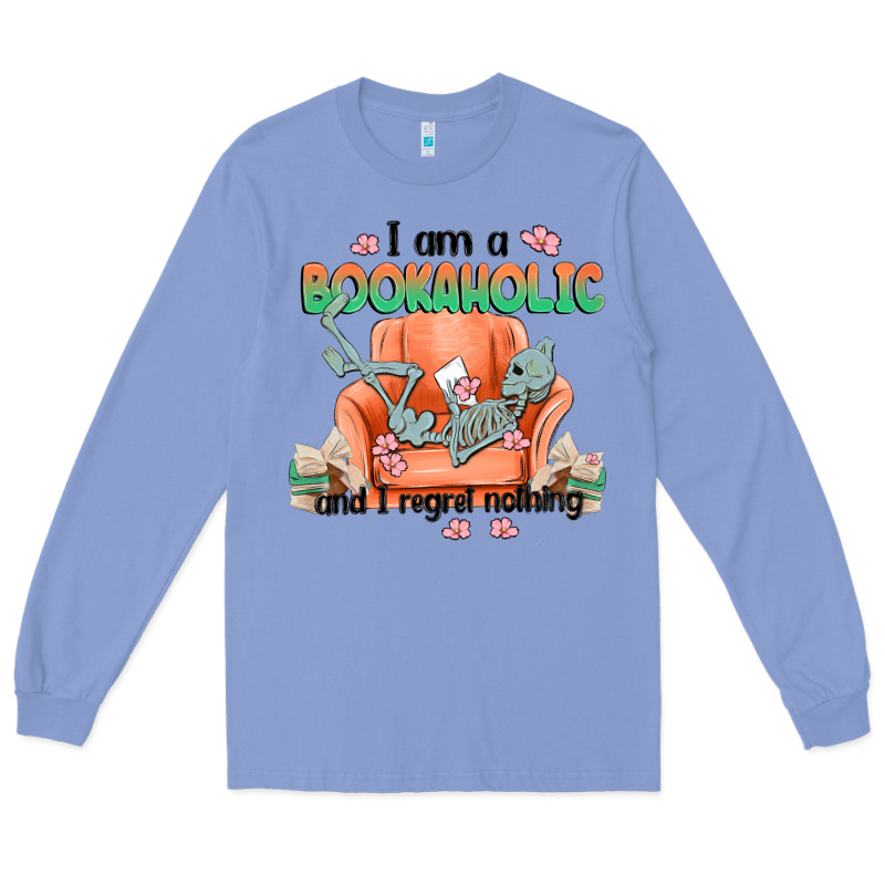 Bookaholic Long Sleeve Tee by MaliasSmallBusiness | Teevron