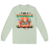 Matcha bookaholic Long Sleeve Tee - MaliasSmallBusiness