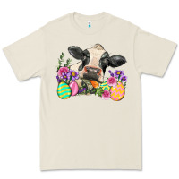 Happy Easter Cow Easter Day Premium Tee | Teevron