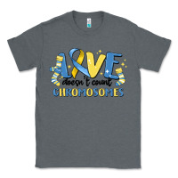 Charcoal Heather love dose count chromosomes Classic Tee - MaliasSmallBusiness