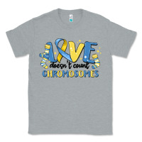 Heather Grey love dose count chromosomes Classic Tee - MaliasSmallBusiness