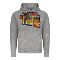 Cloud Rock trick or treat white Vintage Hoodie - JahusDesignShop