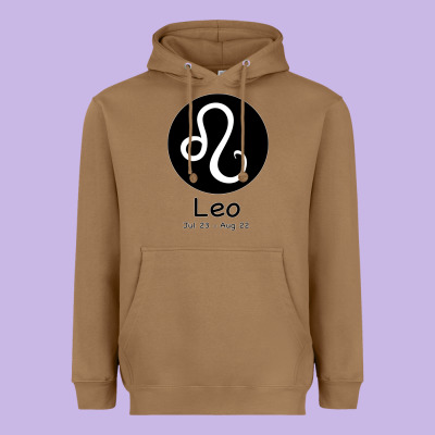 Leo Horoscope Heavyweight Hoodie Designed By Bettercallsaul