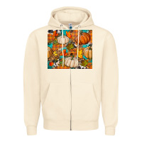 Sandshell fall pumpkin tumbler Zipper Hoodie - BundleAndBundleShop