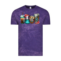 Cloud Purple Baby calf coffee cups Vintage Tee - Jasminsmagicworld