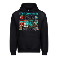Black it's a good day to teach tiny humans Urban Hoodie - OliviaCreatesArt