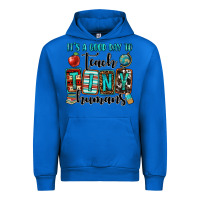 Cobalt it's a good day to teach tiny humans Urban Hoodie - OliviaCreatesArt