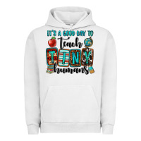 Pigment Lunar Rock it's a good day to teach tiny humans Urban Hoodie - OliviaCreatesArt
