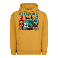 Pigment Peanut Butter it's a good day to teach tiny humans Urban Hoodie - OliviaCreatesArt
