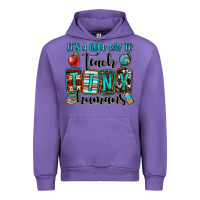 Tulip it's a good day to teach tiny humans Urban Hoodie - OliviaCreatesArt