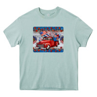 Arona american truck 4th of july mousepad Heavy Core Tee - BarkalooDesign