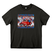 Asphalt american truck 4th of july mousepad Heavy Core Tee - BarkalooDesign