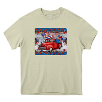 Mossy american truck 4th of july mousepad Heavy Core Tee - BarkalooDesign