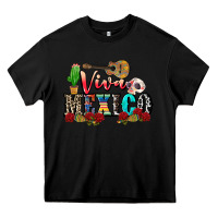 Black viva mexico Heavy Core Tee - CTS Tumbler Store