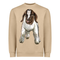 Mushroom baby boer goat Heavyweight Sweatshirt - LillyAllenDesigns