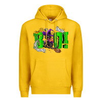 Lemon Boo! with black cat Halloween Premium Hoodie - NancyCooperArtShop