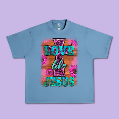 Love Like Jesus Urban Heavy Tee Designed By Barkaloodesign