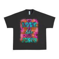 Pigment Black love like jesus Urban Heavy Tee - BarkalooDesign