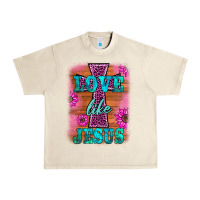 Sandshell love like jesus Urban Heavy Tee - BarkalooDesign