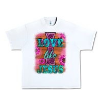 White love like jesus Urban Heavy Tee - BarkalooDesign