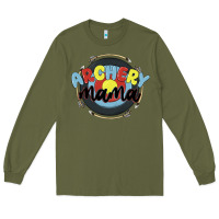Army Green archery mama Long Sleeve Tee - MaliasSmallBusiness