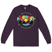 Plum archery mama Long Sleeve Tee - MaliasSmallBusiness