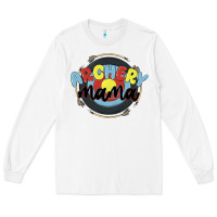 White archery mama Long Sleeve Tee - MaliasSmallBusiness