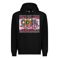 Black cool aunt Premium Hoodie - JahusDesignShop