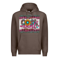 Coffee cool aunt Premium Hoodie - JahusDesignShop