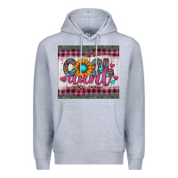 Heather Grey cool aunt Premium Hoodie - JahusDesignShop