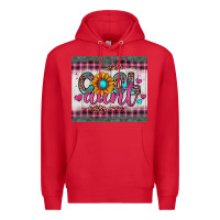 Red cool aunt Premium Hoodie - JahusDesignShop