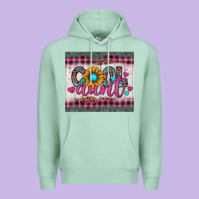Cool Aunt Premium Hoodie Designed By Jahusdesignshop