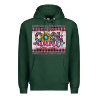 Sports Green cool aunt Premium Hoodie - JahusDesignShop