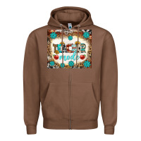 Chestnut teacher mode tumbler Zipper Hoodie - BundleAndBundleShop