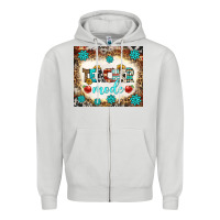 Dove Grey teacher mode tumbler Zipper Hoodie - BundleAndBundleShop