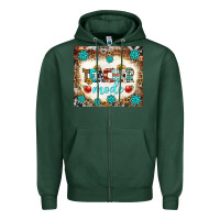 Sports Green teacher mode tumbler Zipper Hoodie - BundleAndBundleShop