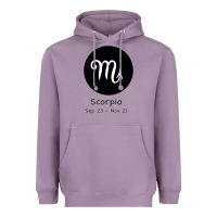 Lavender Scorpio Horoscope Heavyweight Hoodie - Bettercallsaul