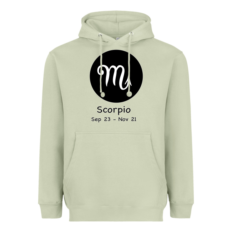 Scorpio Horoscope Heavyweight Hoodie by Bettercallsaul | Teevron