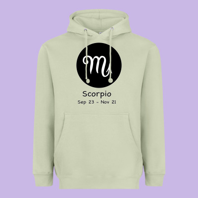 Scorpio Horoscope Heavyweight Hoodie Designed By Bettercallsaul
