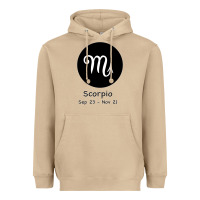 Mushroom Scorpio Horoscope Heavyweight Hoodie - Bettercallsaul