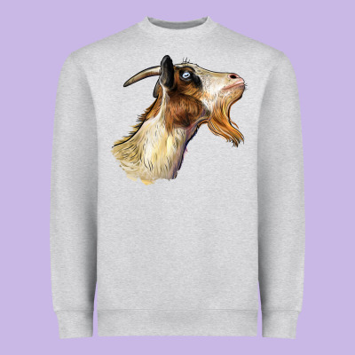 Tennessee Goat Head Heavyweight Sweatshirt Designed By Lillyallendesigns