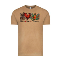 Vintage Camel Peace love western christmas trees Vintage Tee - Jasminsmagicworld