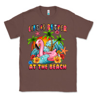 Chestnut life is better at the beach Classic Tee - MaliasSmallBusiness