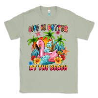 Matcha life is better at the beach Classic Tee - MaliasSmallBusiness