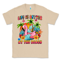 Mushroom life is better at the beach Classic Tee - MaliasSmallBusiness