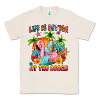 Natural life is better at the beach Classic Tee - MaliasSmallBusiness