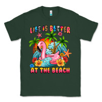 Sports Green life is better at the beach Classic Tee - MaliasSmallBusiness