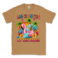 Toasted Coconut life is better at the beach Classic Tee - MaliasSmallBusiness